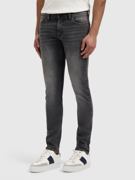 Pure Path Pure Path The Jone 2.0 Skinny Fit Jeans - Denim Dark Grey