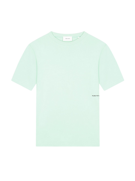 Pure Path Sideline Wordmark T-shirt - Mint