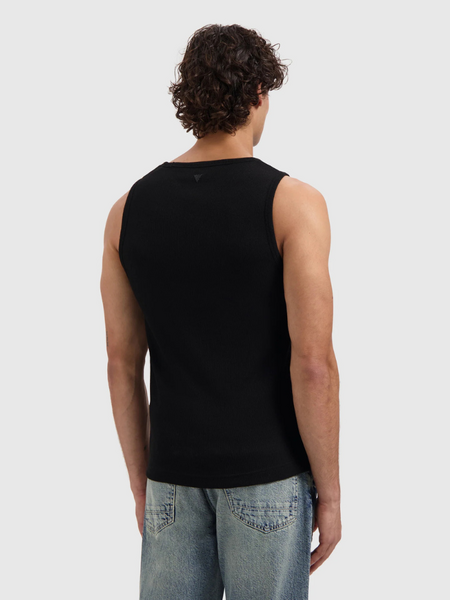 Pure Path Pure Path Essential Initials Tanktop - Black