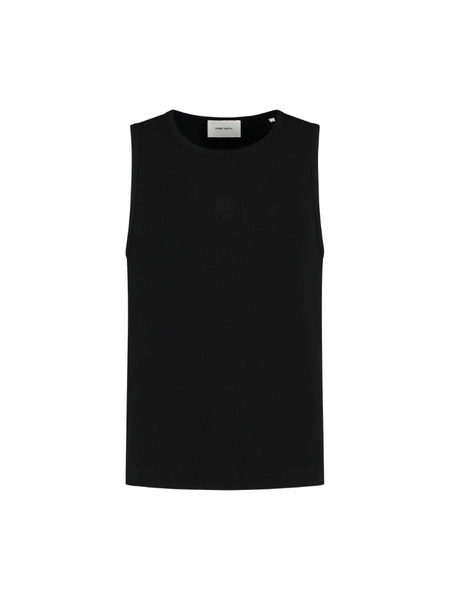 Pure Path Pure Path Essential Initials Tanktop - Black