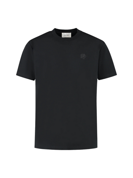 Pure Path Pure Path Essential Initials T-Shirt - Black