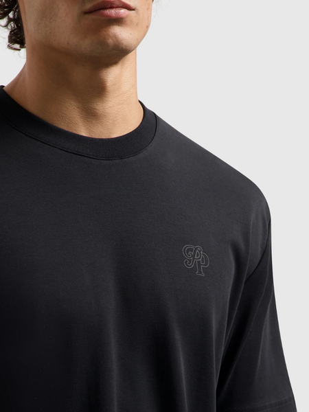 Pure Path Pure Path Essential Initials T-Shirt - Black