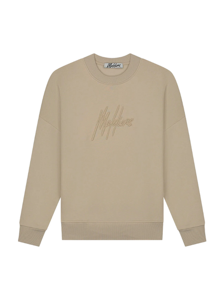 Malelions Malelions Women Essentials Sweater - Taupe