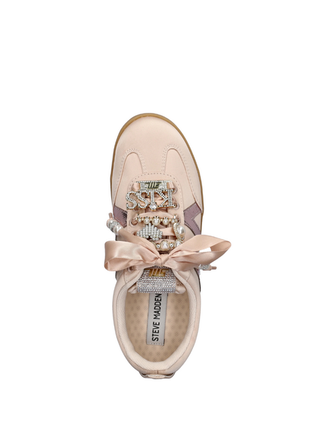 Steve Madden Steve Madden Degree-P Sneaker - Blush Satin