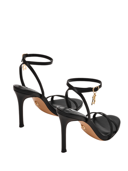 Steve Madden Jypsey-CN Heels - Black Leather Steve Madden Steve Madden Jypsey-CN Heels - Black Leather