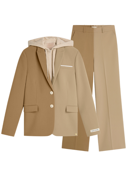 Josh V Suus Combi-set - Khaki LIght Camel