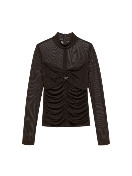 Nikkie Nikkie Ovilla Top - Coffee Nikkie Ovilla Top - Coffee