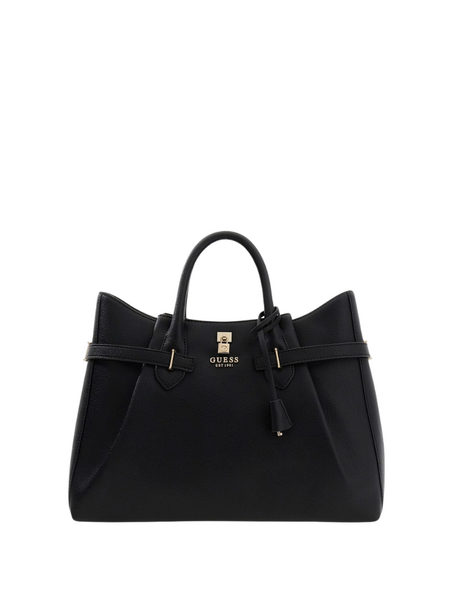 Guess Noelle Girlfriend Satchel Yesba - Black