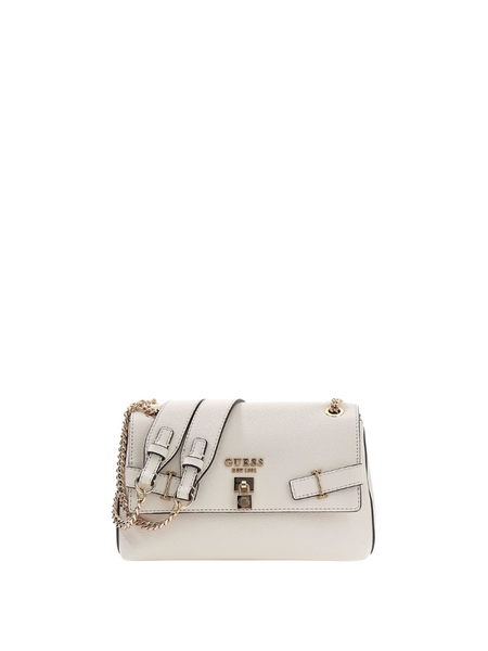 Guess Guess Noelle Saffiano Mini Crossbodytas - Off White
