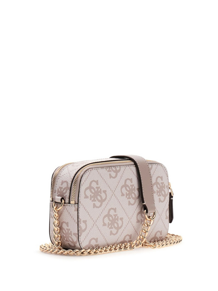 Guess Guess Accessoires Noelle II Logo Crossbody - Dark Taupe Logo
