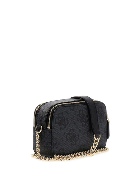 Guess Guess Accessoires Noelle II Logo Crossbody - Coal Logo
