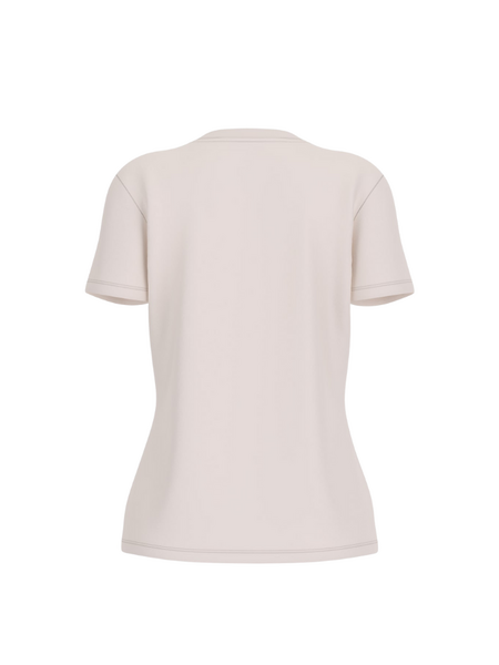 Guess Guess Maddalena CN SS T-Shirt - Cream White