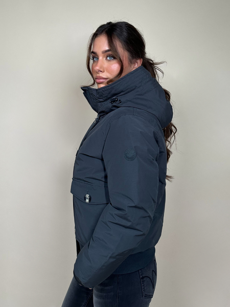 Airforce Airforce Women 4 Pocket Bomber - Gun Metal