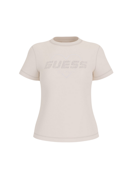 Guess Guess Narciso CN T-Shirt - Dove White