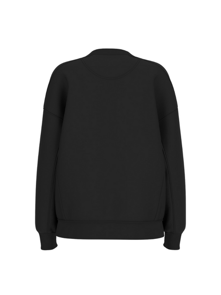 Guess Guess CN Triangle Studs Sweater - Jet Black