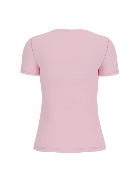 Guess Guess SS VN Mini Triangle T-Shirt - Delicate Pink