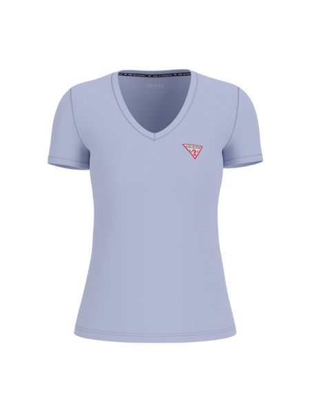 Guess Guess SS VN Mini Triangle T-Shirt - Airway Blue