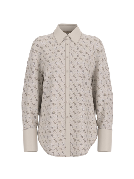 Guess Guess LS Alexandra Blouse - Beige