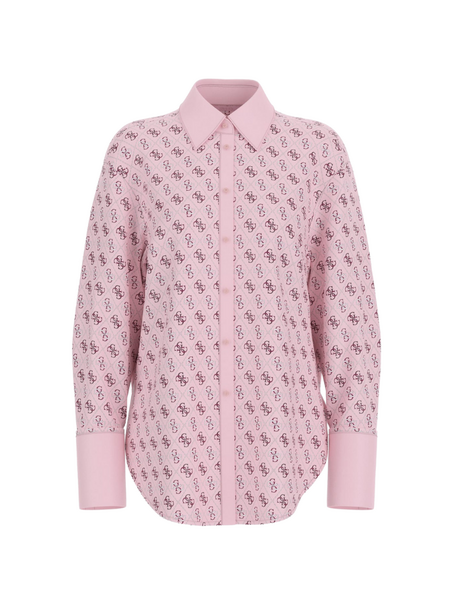 Guess Guess LS Alexandra Blouse - Pink