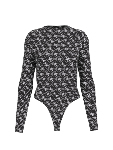 Guess Guess LS Teodora Logo Body - Jet Black