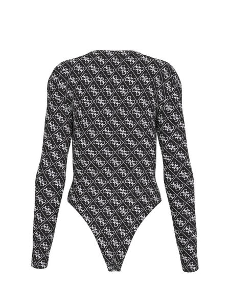Guess Guess LS Teodora Logo Body - Jet Black