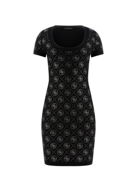 Guess Guess SS Rhinestones Dress - Jet Black