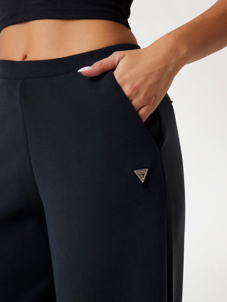 Guess Guess Olympe Wide Leg Pants - Jet Black