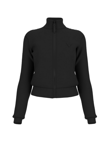 Guess Guess New Allie Scuba Zip Vest - Jet Black