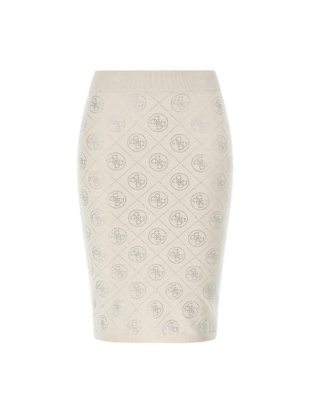 Guess Rhinestones 4G Skirt - Wind Cloud Guess Guess Rhinestones 4G Skirt - Wind Cloud