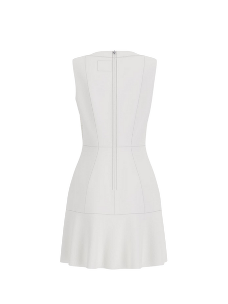 Guess Guess SL Clotilde Tweed Dress - Cream White