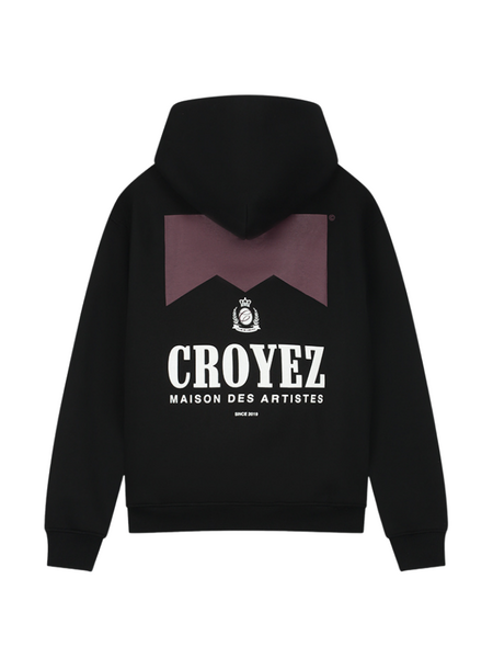 Croyez Croyez Maison Fumes Zip Hoodie - Black