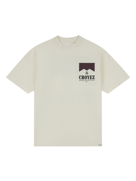 Croyez Croyez Maison Fumes T-Shirt - Off-White Croyez Maison Fumes T-Shirt - Off-White