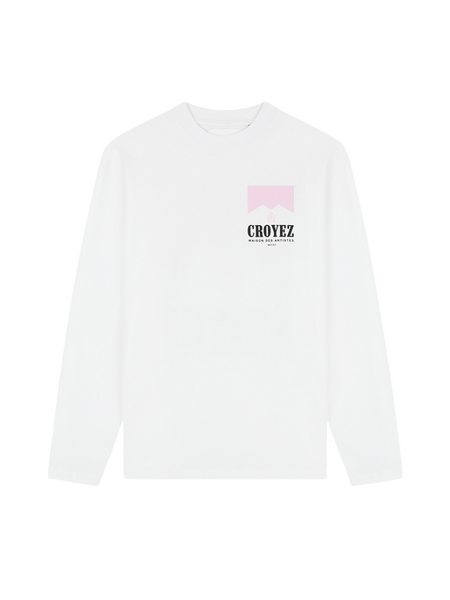 Croyez Maison Fumes Longsleeve - White