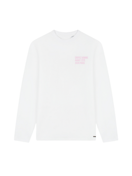 Croyez Croyez Women Classique Longsleeve - White