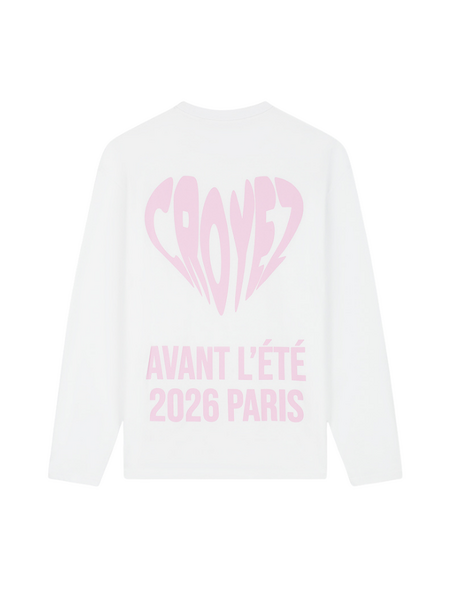 Croyez Croyez Women Classique Longsleeve - White