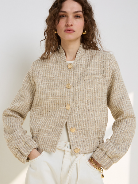 Josh V Josh V Junia Jacket - Light Ecru