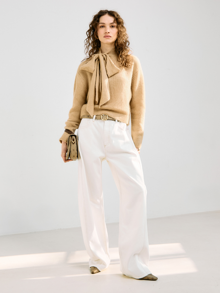 Josh V Josh V Pemma Knit - Light Brown Melange