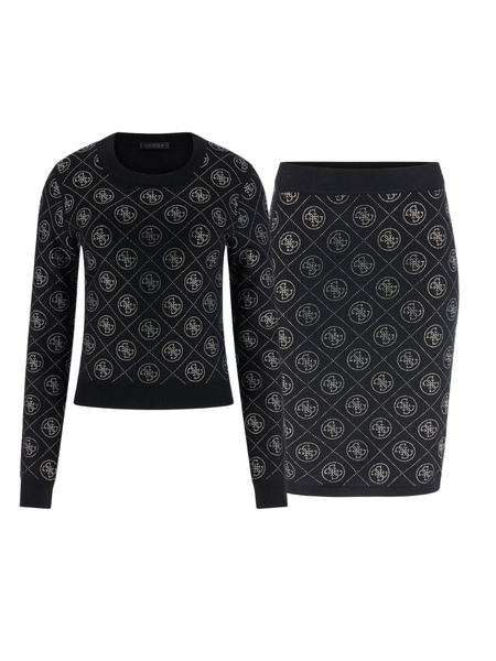 Guess Rhinestone Combi-set - Jet Black