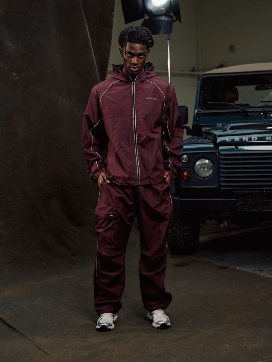 Croyez Parachute Ripstop Combi-Set - Burgundy Croyez Croyez Parachute Ripstop Combi-Set - Burgundy