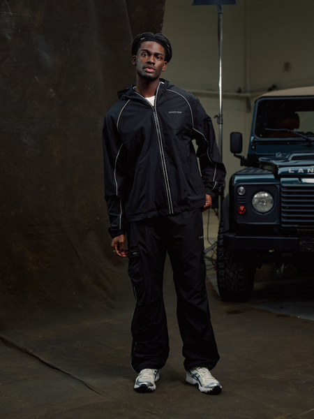 Croyez Croyez Parachute Ripstop Jacket - Black