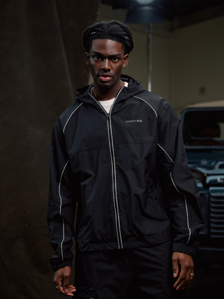 Croyez Croyez Parachute Ripstop Jacket - Black