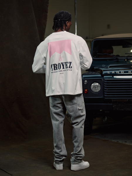 Croyez Maison Fumes Longsleeve - White Croyez Croyez Maison Fumes Longsleeve - White