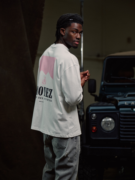 Croyez Maison Fumes Longsleeve - White Croyez Croyez Maison Fumes Longsleeve - White