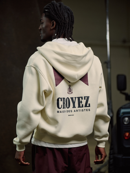 Croyez Croyez Maison Fumes Zip Hoodie - Off-White