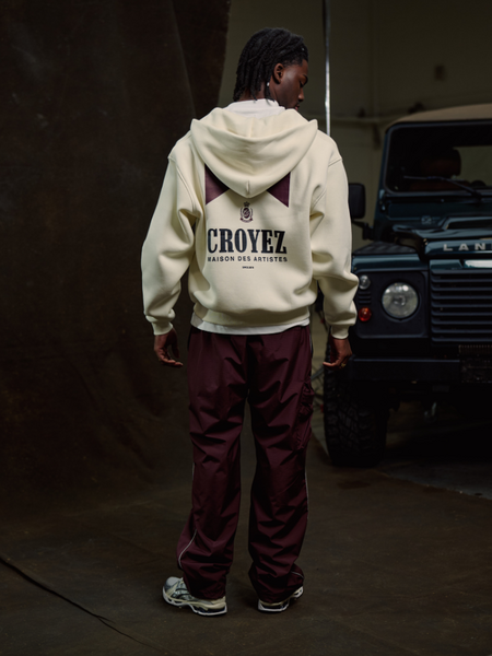 Croyez Croyez Maison Fumes Zip Hoodie - Off-White