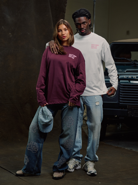 Croyez Croyez Women Classique Longsleeve - Burgundy