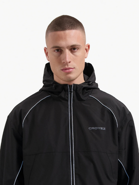 Croyez Croyez Parachute Ripstop Jacket - Black