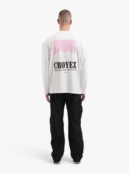 Croyez Maison Fumes Longsleeve - White Croyez Croyez Maison Fumes Longsleeve - White