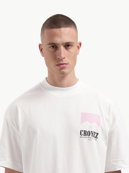 Croyez Croyez Maison Fumes T-Shirt - White