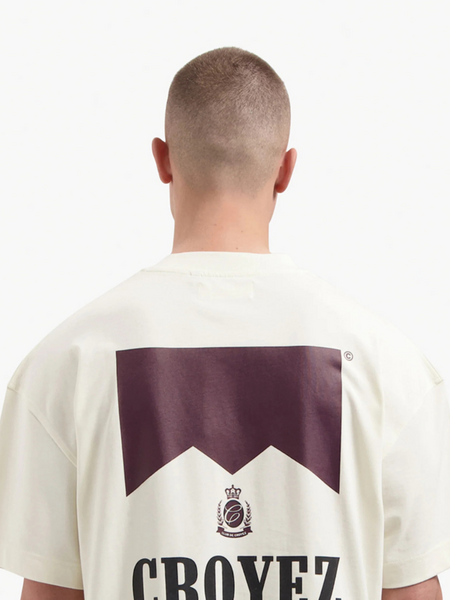 Croyez Croyez Maison Fumes T-Shirt - Off-White